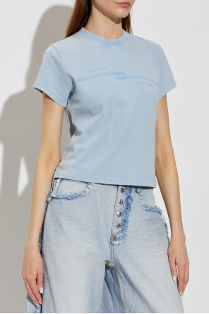 Alexander Wang T-shirt z logo