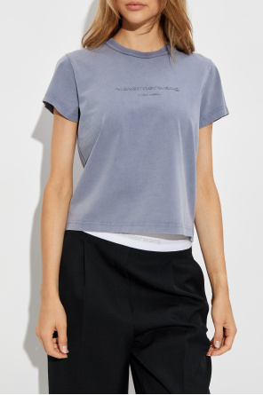 Alexander Wang T-shirt z logo