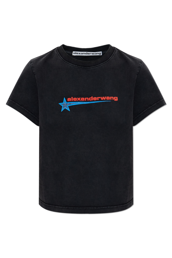 T-shirt with logo od Alexander Wang