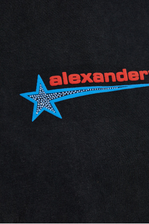 Alexander Wang Camiseta con logo