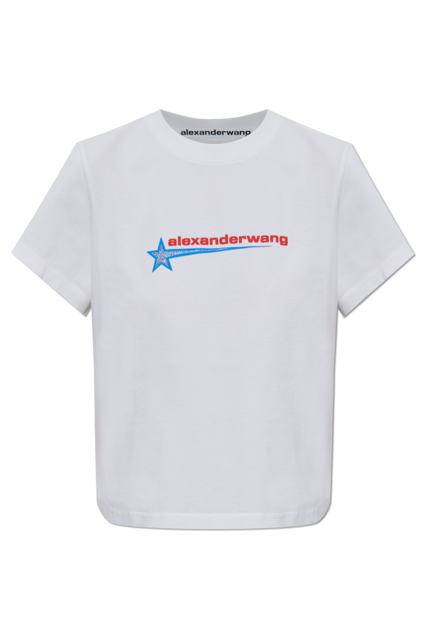 T-shirt with logo od Alexander Wang