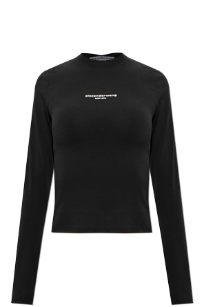 Top with embossed logo