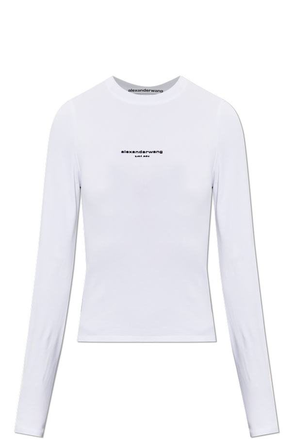Top with an embossed logo od Alexander Wang