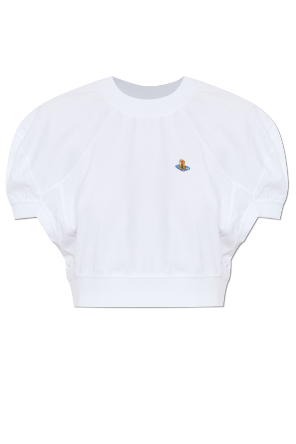 Short top with logo patch od Vivienne Westwood