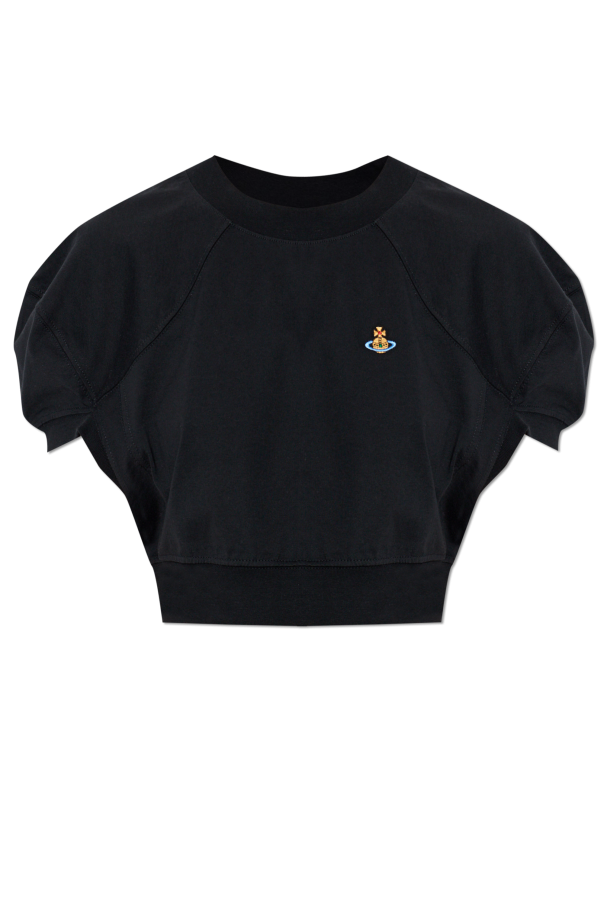 Short top with logo patch od Vivienne Westwood