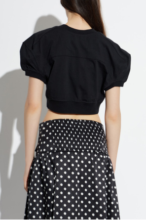 Vivienne Westwood Kurzes Top mit Logo-Patch