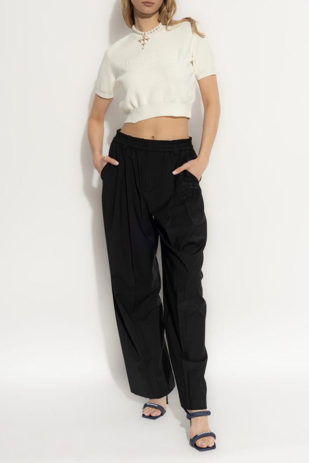 Alexander Wang Top with embossed logo