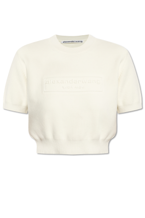 Top with embossed logo