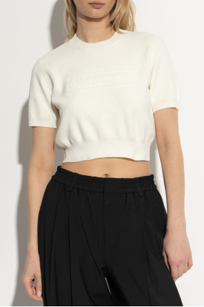Alexander Wang Top with embossed logo