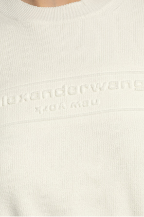 Alexander Wang Top with embossed logo