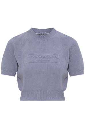 Top with embossed logo