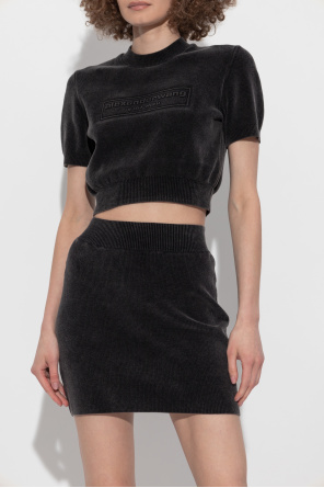 Alexander Wang Top with embossed logo