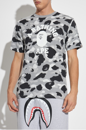 A BATHING APE® Camiseta com logotipo