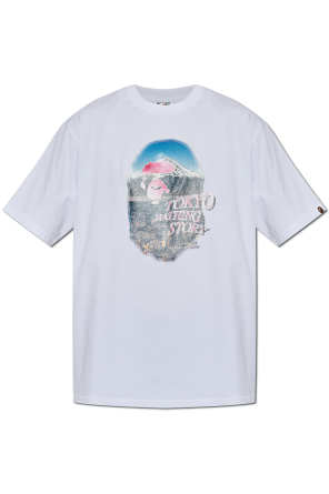 T-shirt with colorful print