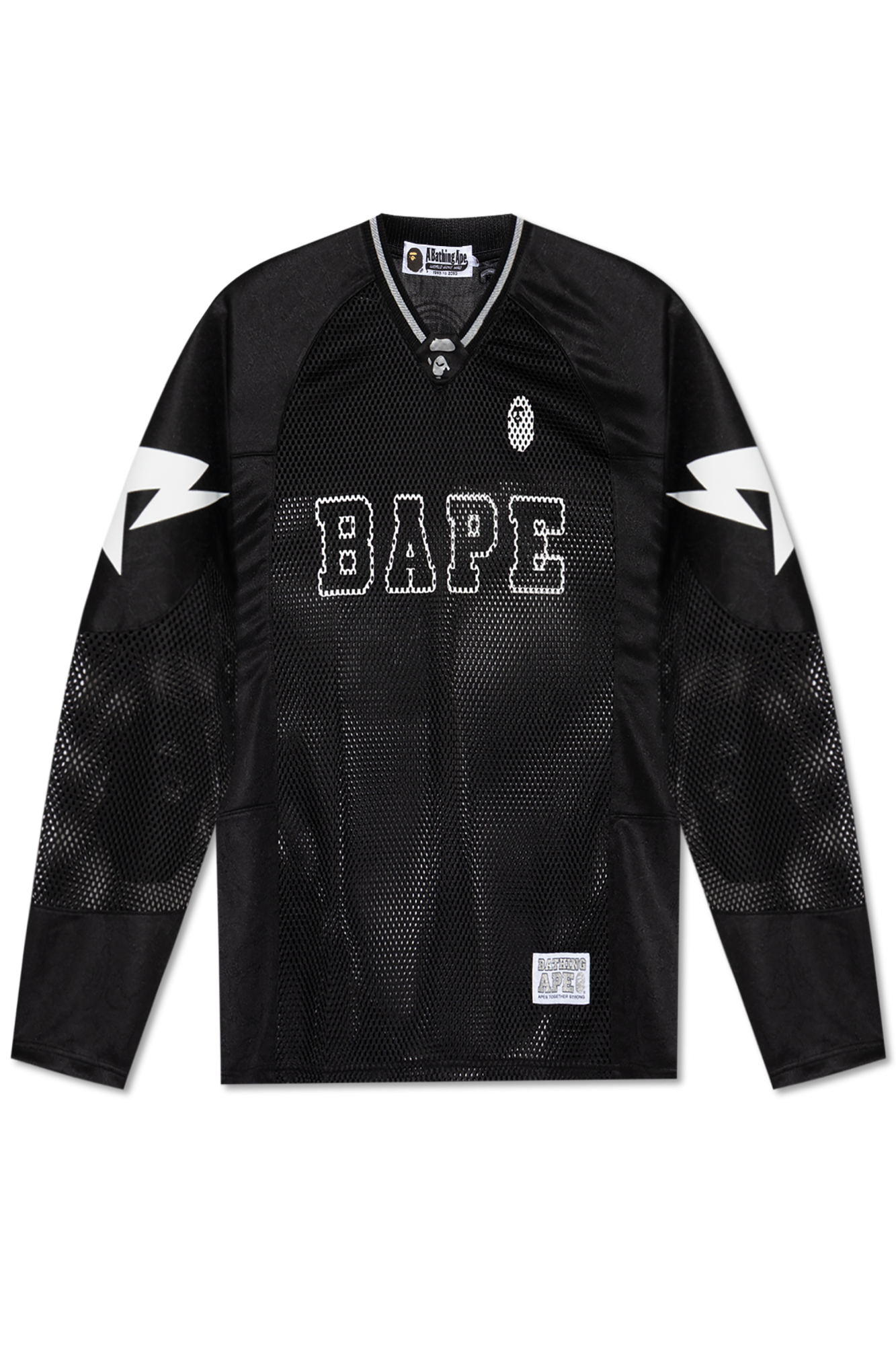 bape football sleeve