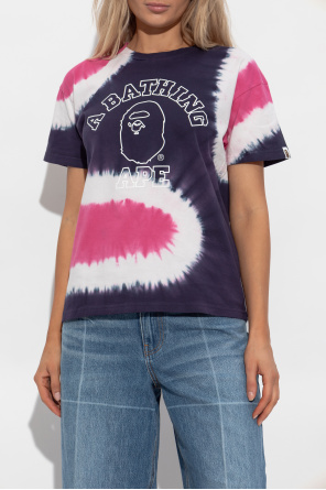 A BATHING APE® T-shirt with logo