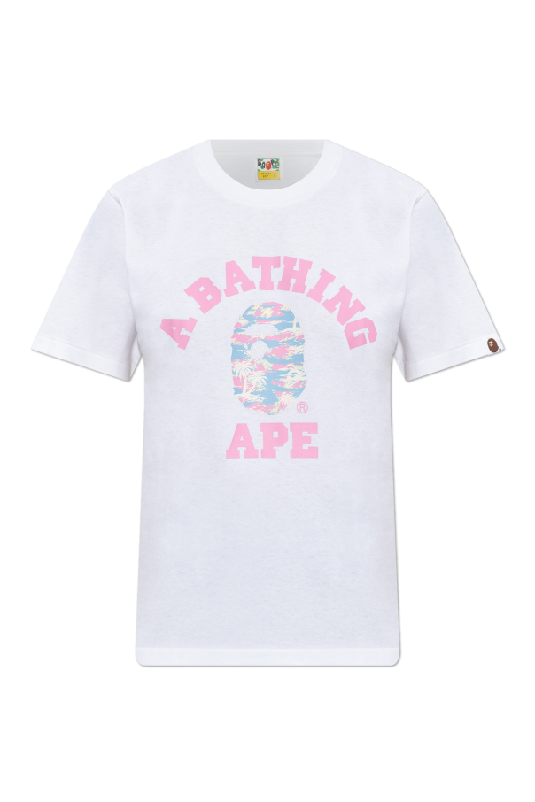 T-shirt with logo od A BATHING APE®