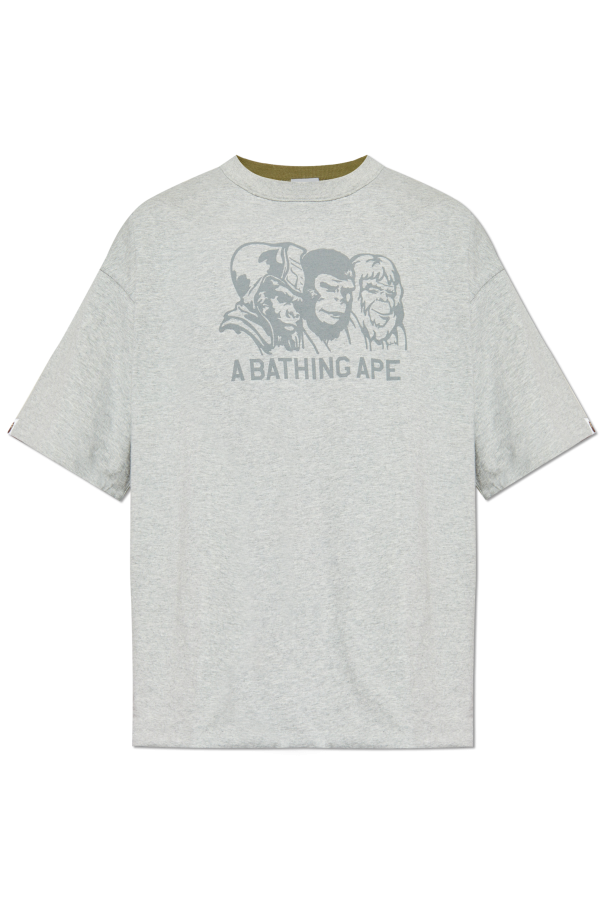 T-shirt with logo od A BATHING APE®