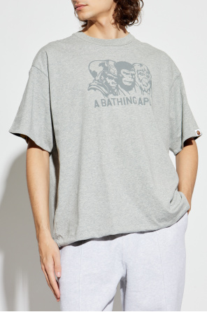 A BATHING APE® T-shirt with logo