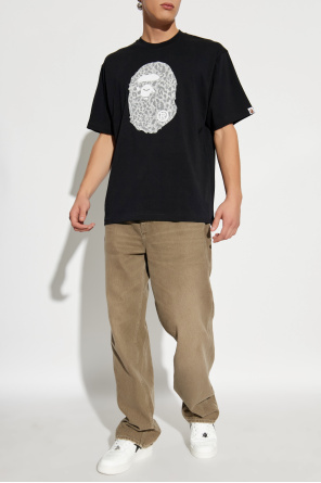 T-shirt mit aufgedrucktem logo od A BATHING APE®