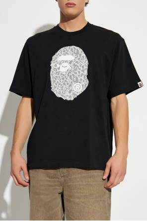 A BATHING APE® T-shirt with printed logo