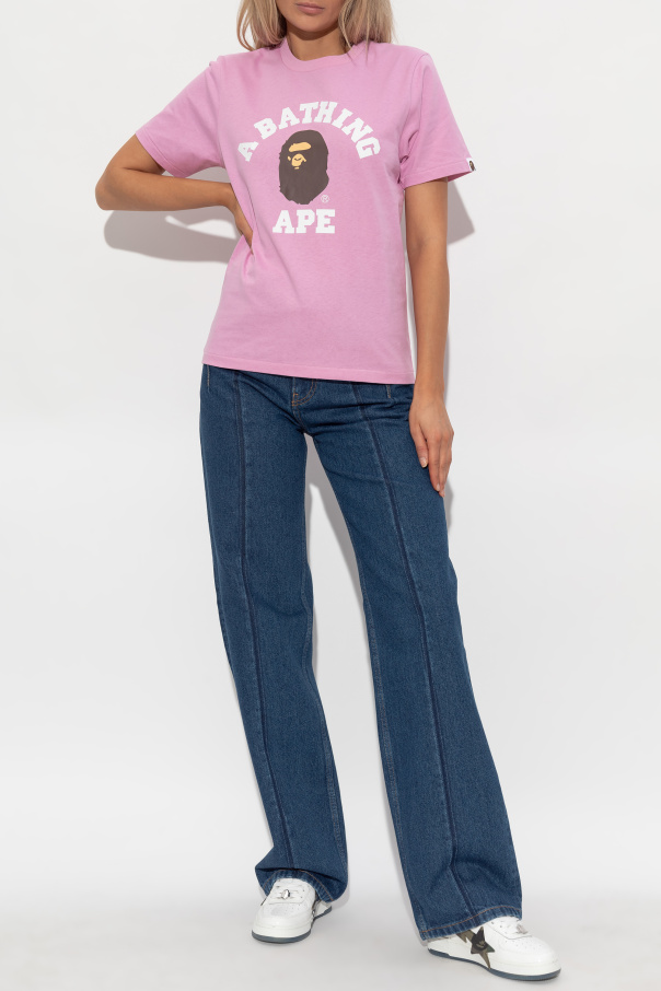 A BATHING APE® T-shirt with logo