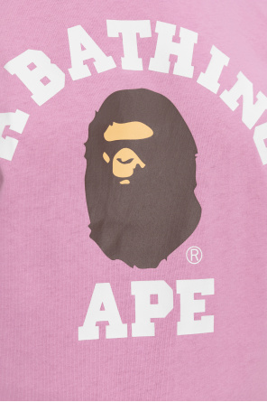 A BATHING APE® T-shirt with logo