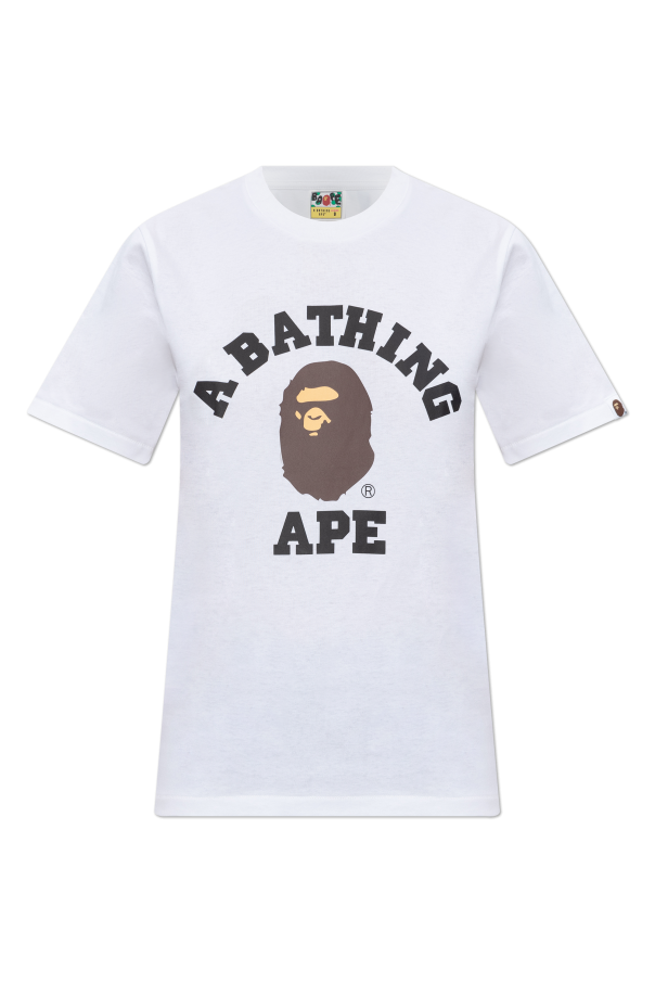 T-shirt with logo od A BATHING APE®