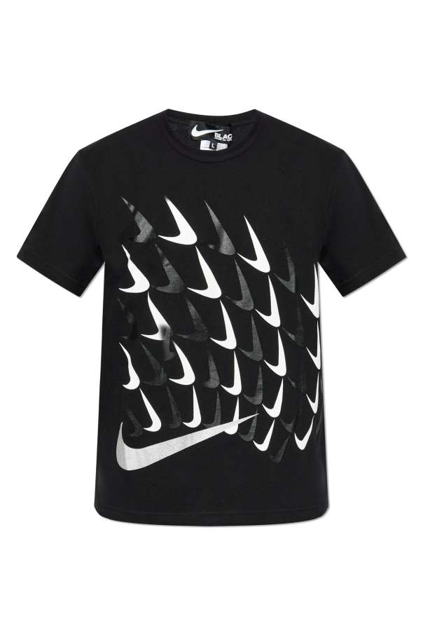 Comme des Garçons Black Bawełniany t-shirt