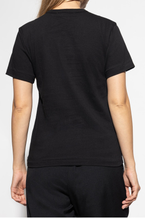 Comme des Garçons Black Camiseta com estampa