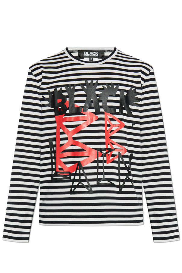 T-shirt with logo, zdjęcie 1 T-shirt with logo od Comme des Garçons Black