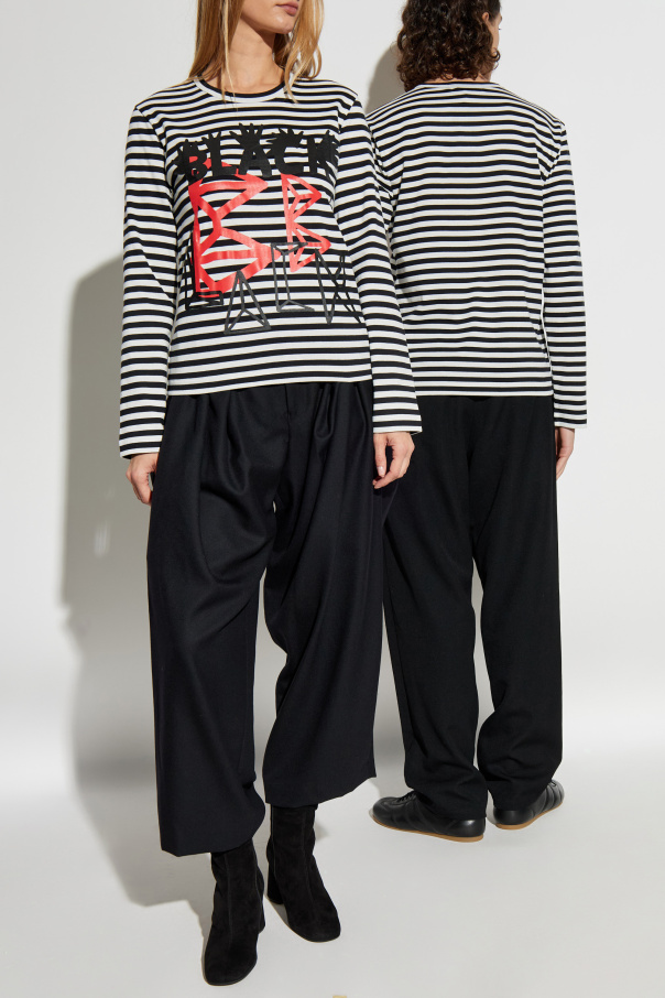 Comme des Garçons Black T-shirt with logo