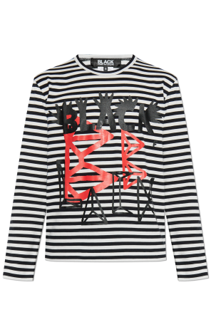 T-shirt with logo od Comme des Garçons Black