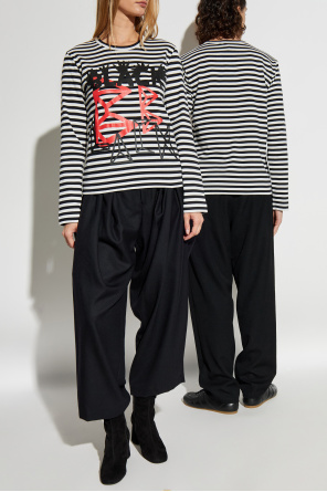 T-shirt with logo od Comme des Garçons Black