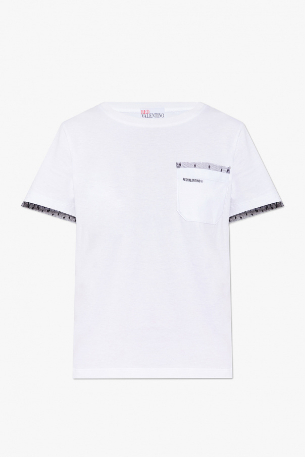 Red Valentino T-shirt with logo