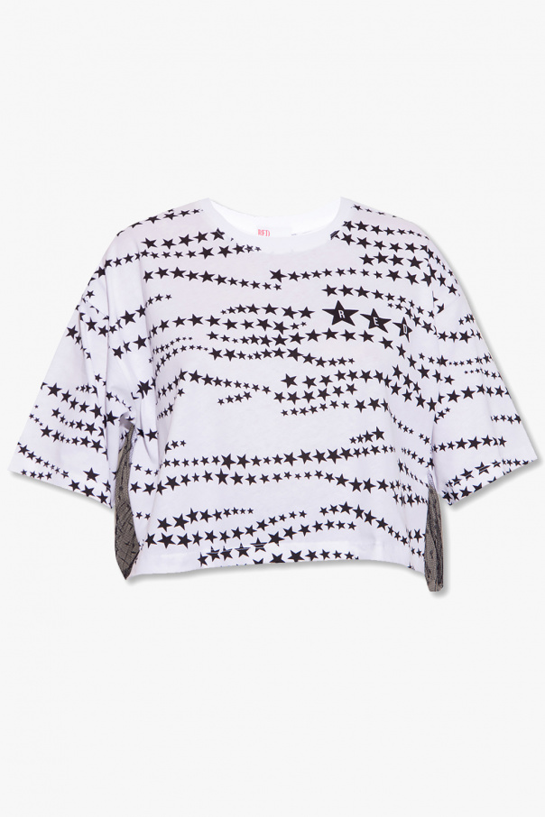 Red Valentino T-shirt with star motif