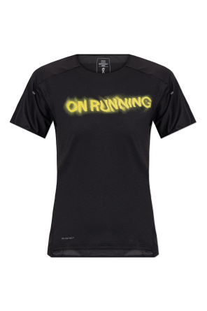 Training t-shirt with logo od On Running