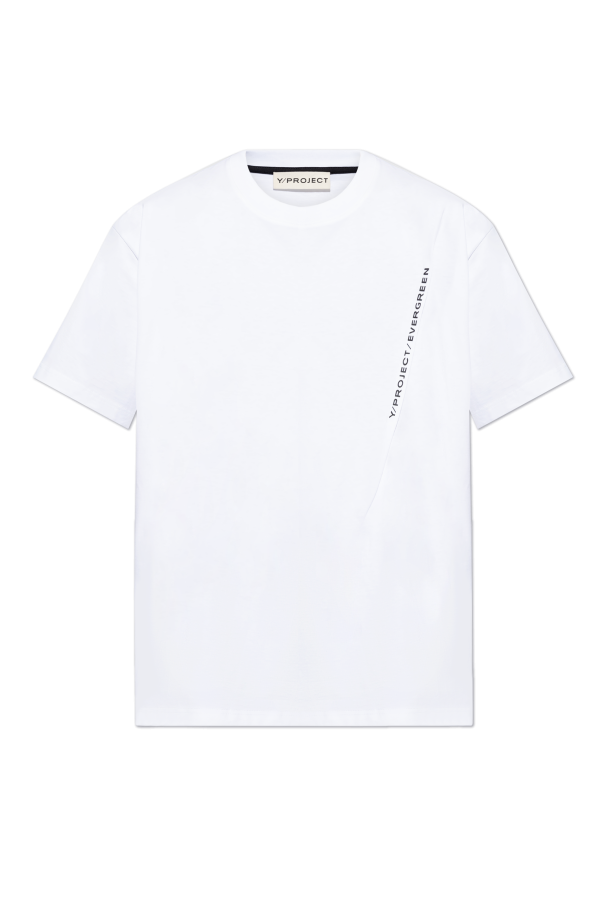 Y Project Comme Des Garçons Play slim fit logo T-shirt