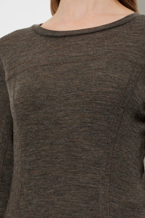 Rethinkit Studios Top de lana con cuello redondo