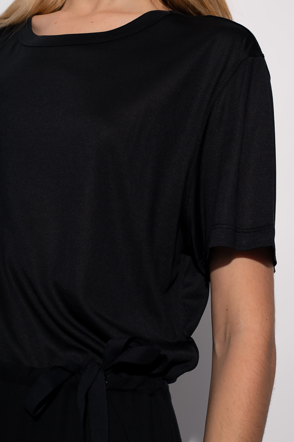 Ann Demeulemeester Silk T-shirt