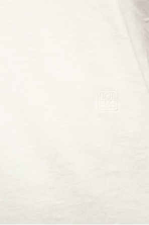 TOTEME Supreme KAWS Chalk Logo Hooded Sweatshirt Washed Navy