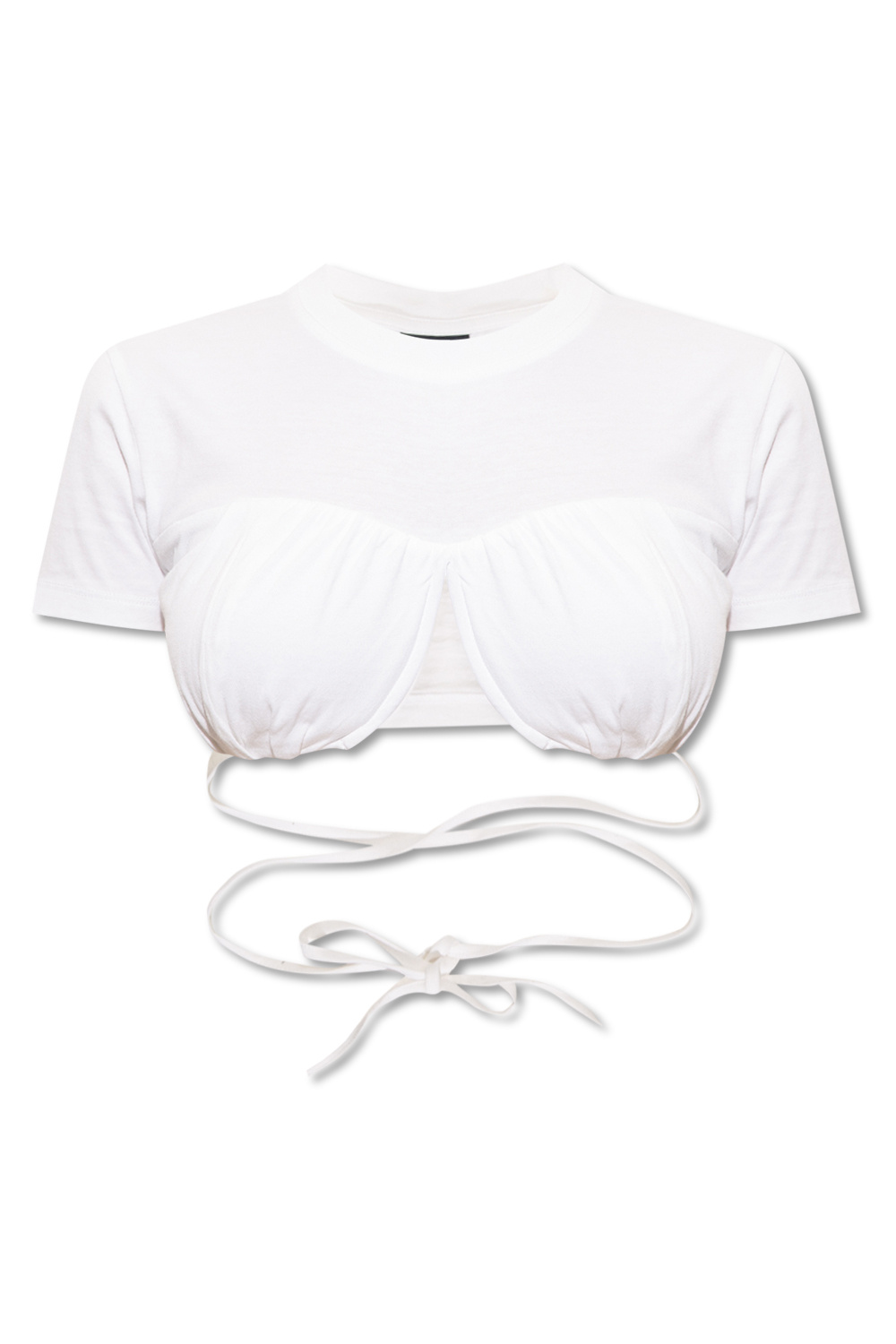 Jacquemus ‘Baci’ crop top with underwires