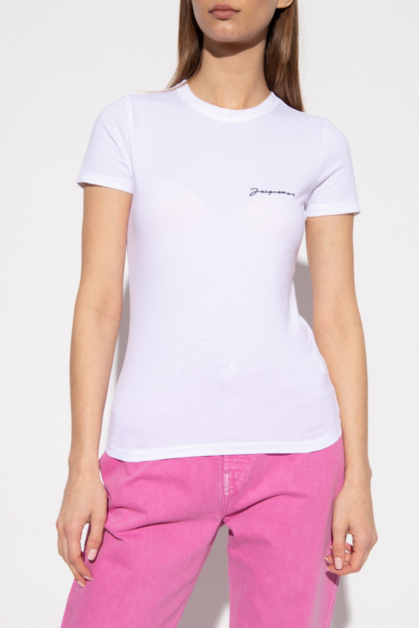 Jacquemus T-shirt with logo | Women's Clothing | Vitkac