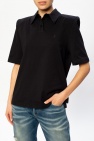 The Attico Polo shirt with padded shoulders