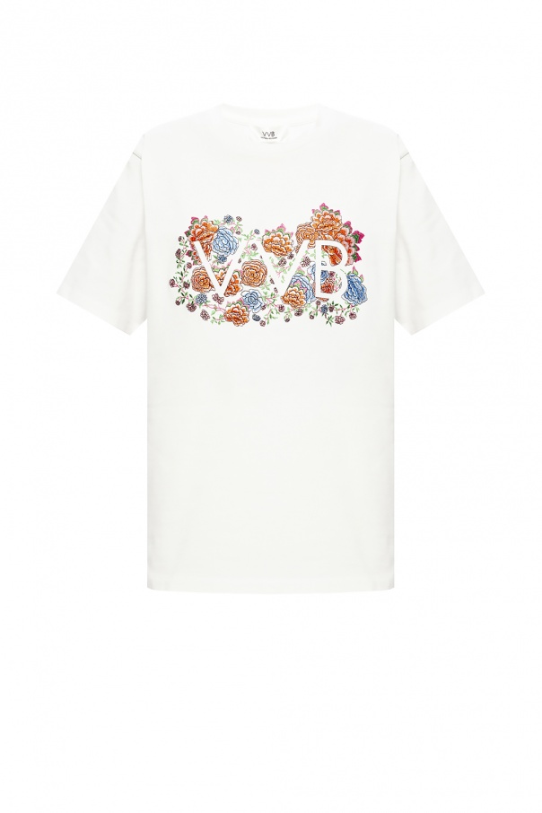 Victoria Victoria Beckham Logo T-shirt