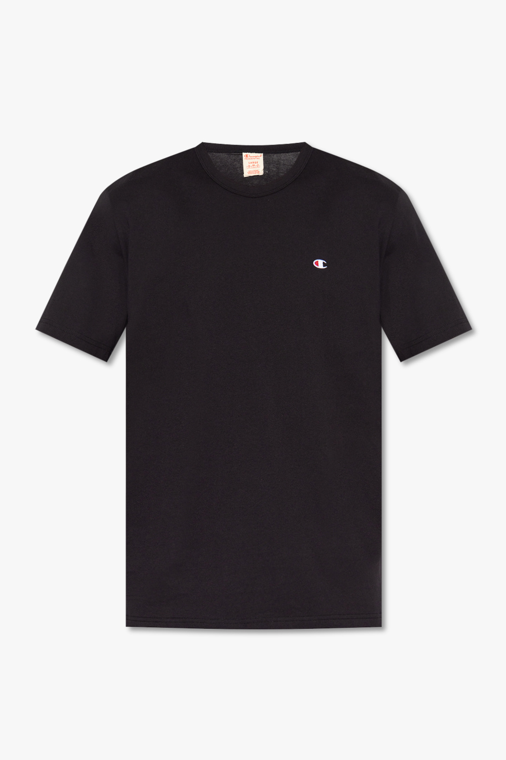 Champion Black T-shirt For Kids With Flowers