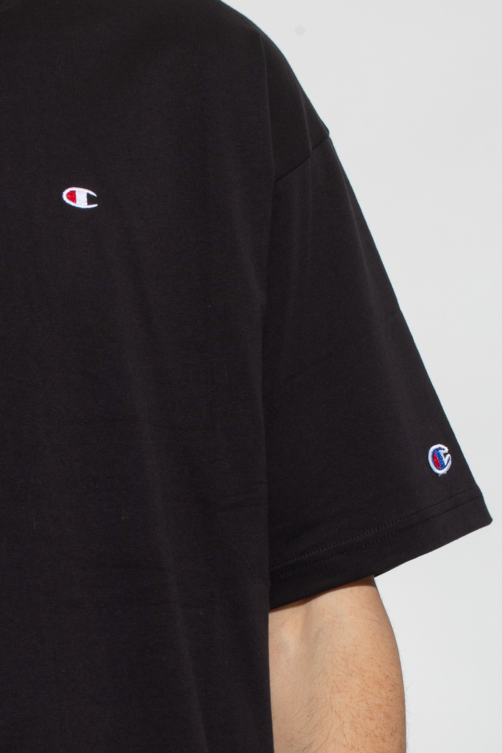 Champion izzue logo-patch cargo-pocket shirt