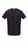 Emory Park 90's Kurzes T-Shirt mit schwarzem Rippenmuster