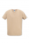 Short Sleeved Regular Fit C-Neck T-Shirt beige
