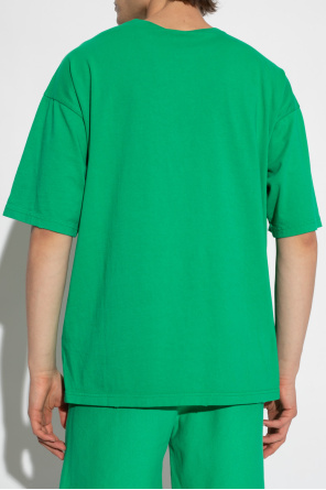 Champion mirrored-style mismatch logo sweatshirt Nero